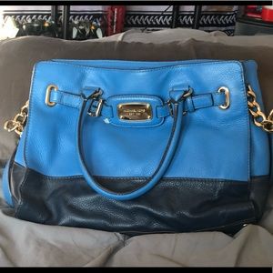 Michael Kors purse blue used